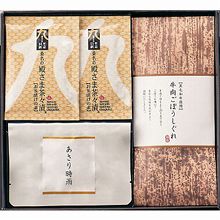 ●ハコ約23×25×3.3cm・重量=約227g●貝新殿様茶漬5.4g×2・あさり時雨20g×1・柿安グルメフーズ牛肉ごぼうしぐれ煮50g×1【小麦・卵】