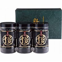 ●ハコ約22.5×14.2×7.6cm・重量=約310g●有明海産味付海苔(8切48枚)×3【小麦・えび】
